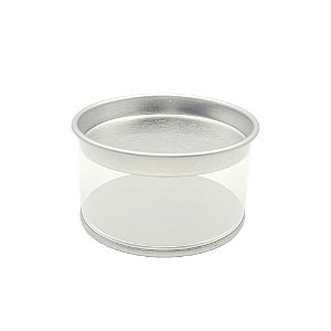 Lata Baixa Prata Acetato 80ml com 6 Unidades