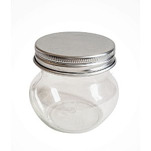 Pote Pet C/Tampa Prata 100ml C/12 Unidades