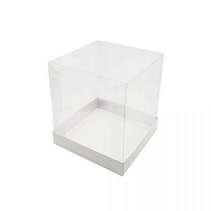 CAIXA PARA DOCES 500GR 14,5X14,5X16,5 BRANCA 4414B