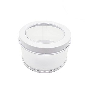 MINI LATINHA COM VISOR 100ML C/6 4CMX6,5CM PRATA 1071P