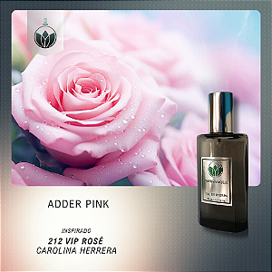 Adder Pink - Inspirado 212 vip rose Carolina Herrera