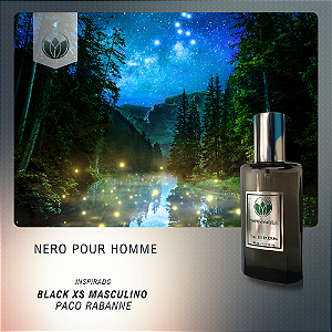Nero Pour Homme - Inspirado Black Xs Masculino Paco Rabanne