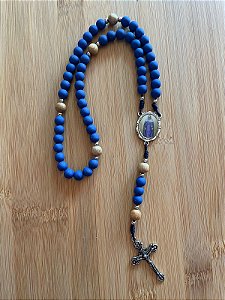 Terço Nossa Senhora das Lágrimas - azul