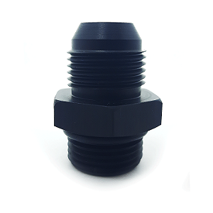 Niple 10an X 8an O-ring Aeroquip Conexão Alumínio Preto