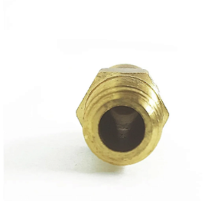 NIPLE AEROQUIP1/8 NPT X 4 AN LATÃO - 1,5MM
