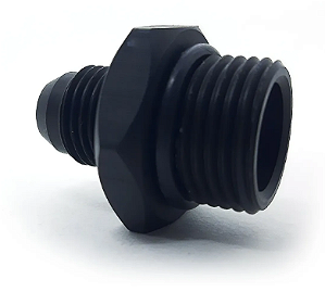 Niple Conexão Em Alumínio 8an X 6an Aeroquip Preto