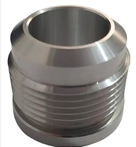 Niple Adaptador Para Solda 16an Em Alumínio