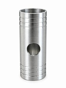 Tubo Pressurização 2" X 120mm Curto Com Furo