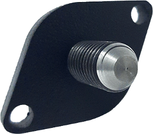 Atuador De Marcha Lenta Mecânico Motor Vw Ap AÇO Preto