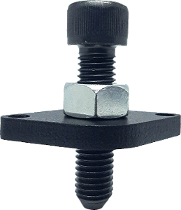 Atuador De Marcha Lenta Mecânico Motor Vw Ap AÇO Preto