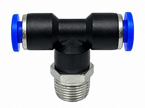 UNIAO T ROSCA 1/4 NPT X 6MM