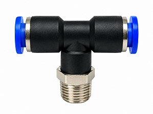 UNIAO T ROSCA 1/4 NPT X 8MM
