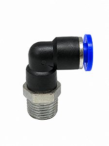 CONEXAO COTOVELO MACHO 6MM X 1/4 NPT