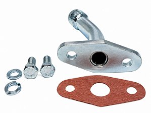 KIT RETORNO DE OLEO DA TURBINA 10AN CURVO