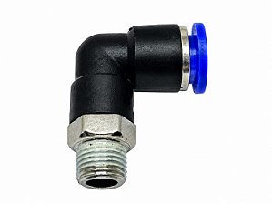 CONEXAO COTOVELO MACHO 8MM X 1/8 NPT