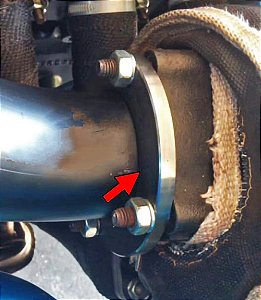 FLANGE SAÍDA DE ESCAPE 3" AÇO CARBONO