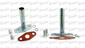 FLANGE ENTRADA E SAÍDA ÓLEO TURBINA T3 - RETO