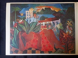 Di Cavalcanti - obra "Mulher Deitada" - impresso fine art