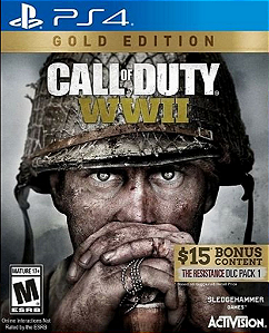 Call of Duty WWII Edição Ouro PS4 PSN MIDIA DIGITAL