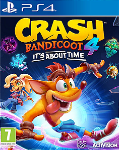 CRASH BANDICOOT 4 IT’S ABOUT TIME PS4 MÍDIA DIGITAL