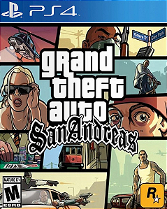 Grand Theft Auto San Andreas PS4 PSN MIDIA DIGITAL