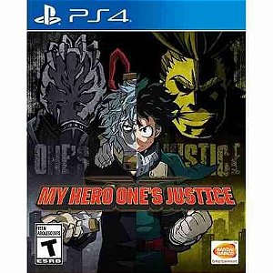 MY HERO ONE'S JUSTICE PS4 PSN MIDIA DIGITAL