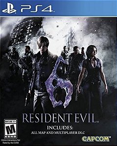 Resident Evil 6 PS4 PSN MIDIA DIGITAL