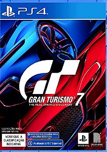 Gran Turismo 7 PS4 Mídia digital