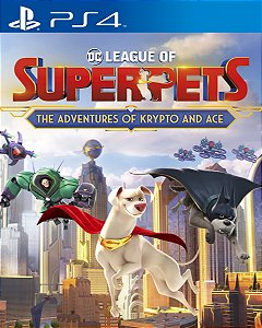 DC Liga dos Superpets: As Aventuras de Krypto e Ace Ps4 Psn Midia Digital