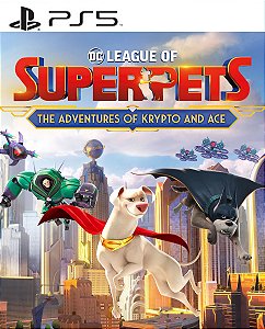 DC Liga dos Superpets: As Aventuras de Krypto e Ace Ps5 Psn Midia Digital