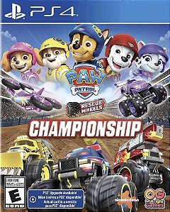 Patrulha Canina Rescue Wheels: Campeonato PS4 PSN MIDIA DIGITAL