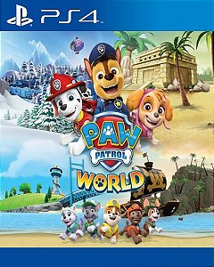 Mundo da PAW Patrol Patrulha Canina PS4 PSN MIDIA DIGITAL
