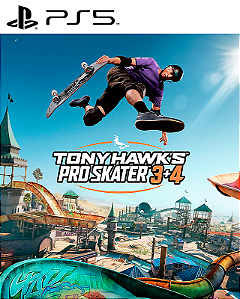 Tony Hawk's Pro Skater 1 - 4 - Pacote Edição Padrão PS5 PSN MIDIA DIGITAL