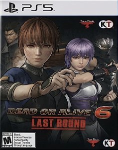 DEAD OR ALIVE 6 LAST ROUND PS5 PSN MIDIA DIGITAL