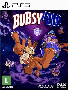 BUBSY 4D PS5 PSN MIDIA DIGITAL