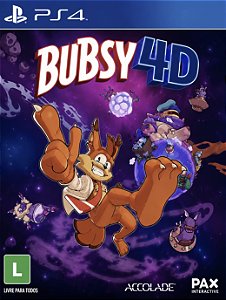 BUBSY 4D PS4 PSN MIDIA DIGITAL