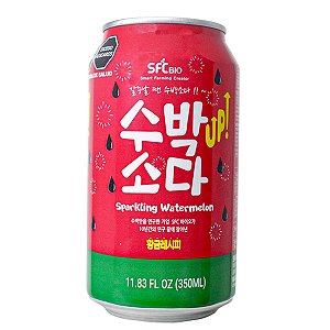 Refrigerante de Melancia 350ml - Refrigerante Coreano Importado