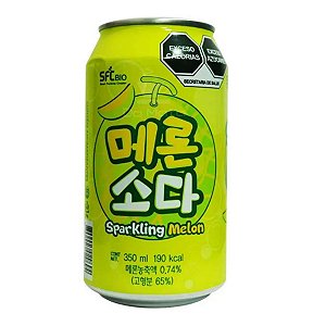 Refrigerante De Melão 350ml - Refrigerante Coreano Japonês Importado