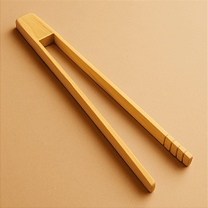 PEGADOR DE FRITURA Grande 40CM Bambu Oriental Cozinha Japonesa