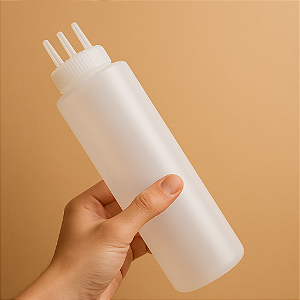 Bisnaga Para Molho De 3 Bicos 1 Litro