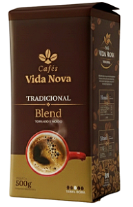 CAFE VIDA NOVA TRADICIONAL BLEND 500G - 100% ARABICA VACUO