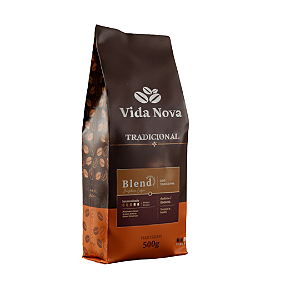 CAFE VIDA NOVA TRADICIONAL BLEND 500G - 100% ARABICA VACUO