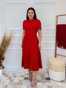 Vestido tricô Marilda