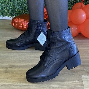 Bota Bottero Preta em Couro Legitimo 349101