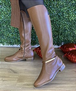 Bota Cano Longo Caramelo 3077123