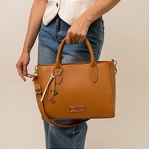 Bolsa Rafitthy Dark Cacau/ Caramelo 2816140B