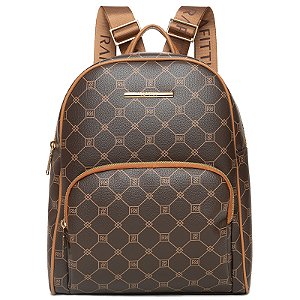 Mochila Rafitthy Dark Cacau/ Caramelo 2825176A