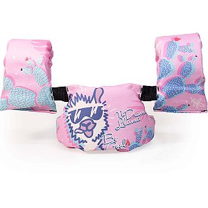 Boia Colete Lhama Rosa