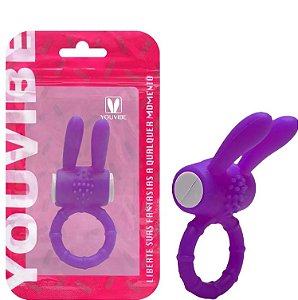 Anel Vibrador Bunny - VipMix