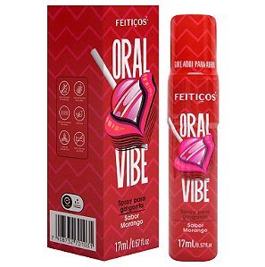 Oral Vibe Spray Garganta Profunda 17ml - Feitiços